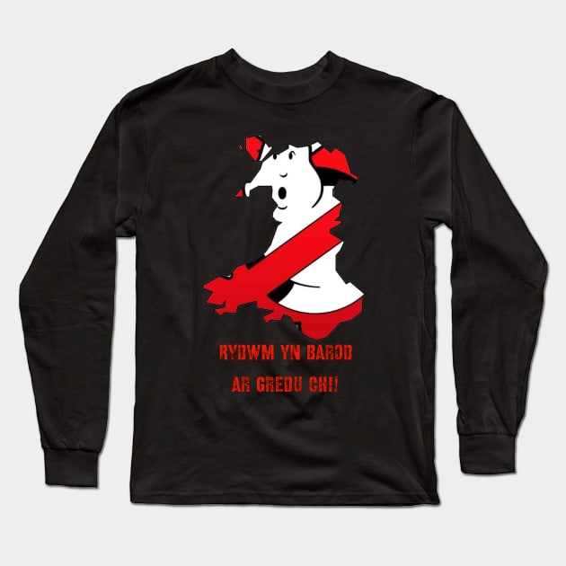 Ready to Believe Long Sleeve T-Shirt by Welsh Ghostbusters 